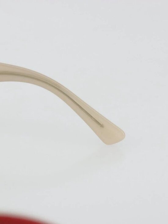 CHANEL Camelia Sunglasses plastic Red 5113 CC Auth YKZ1411A main image 6